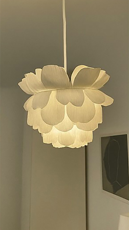 Lampa Blomma Papper